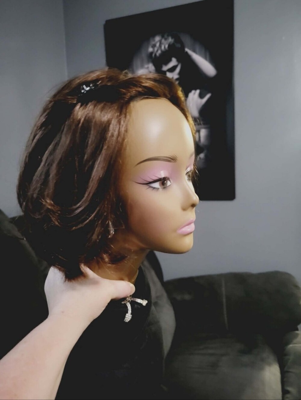 Medical Grade 100% Human Hair-100% Handtied/Lacefront Wig